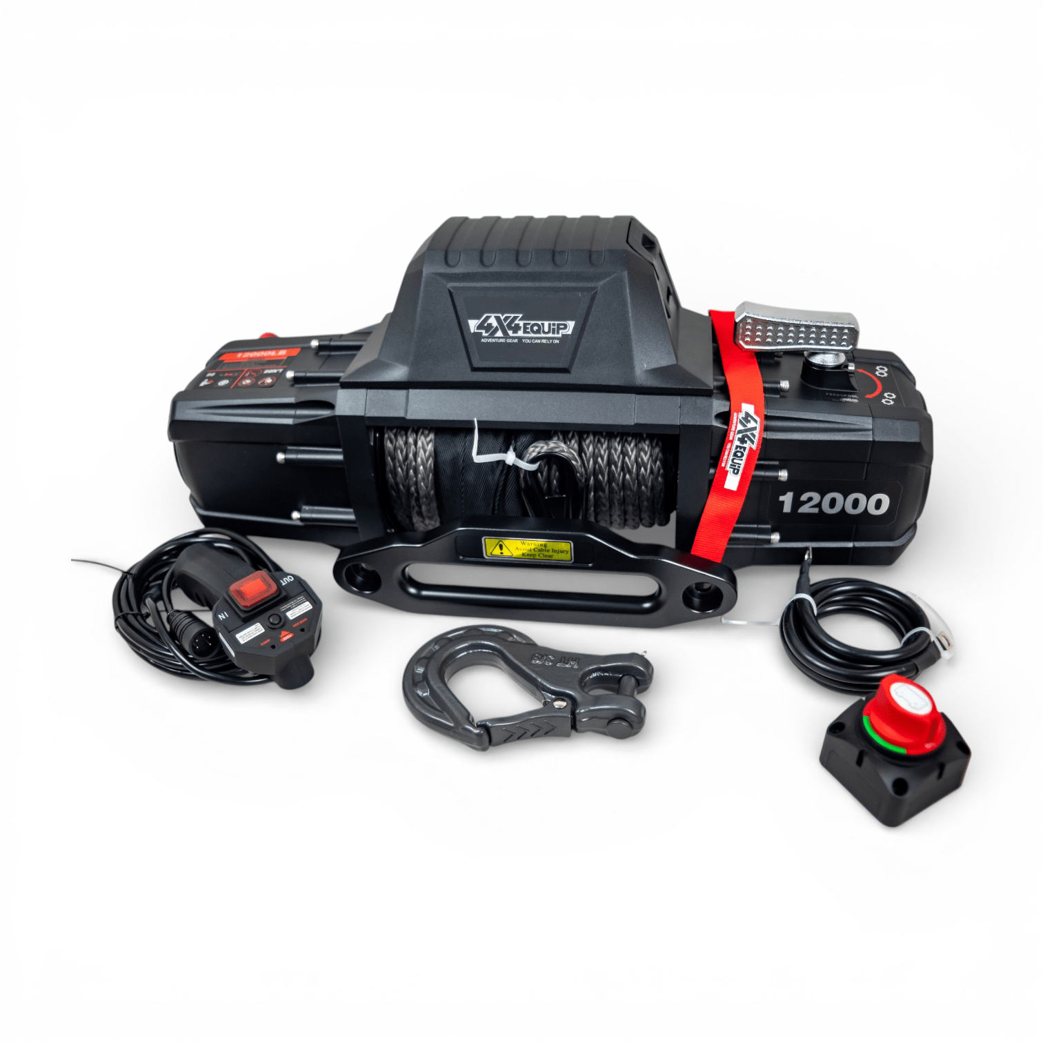 Winch 12000lbs + Synthetic cable + Cut off - Image 2