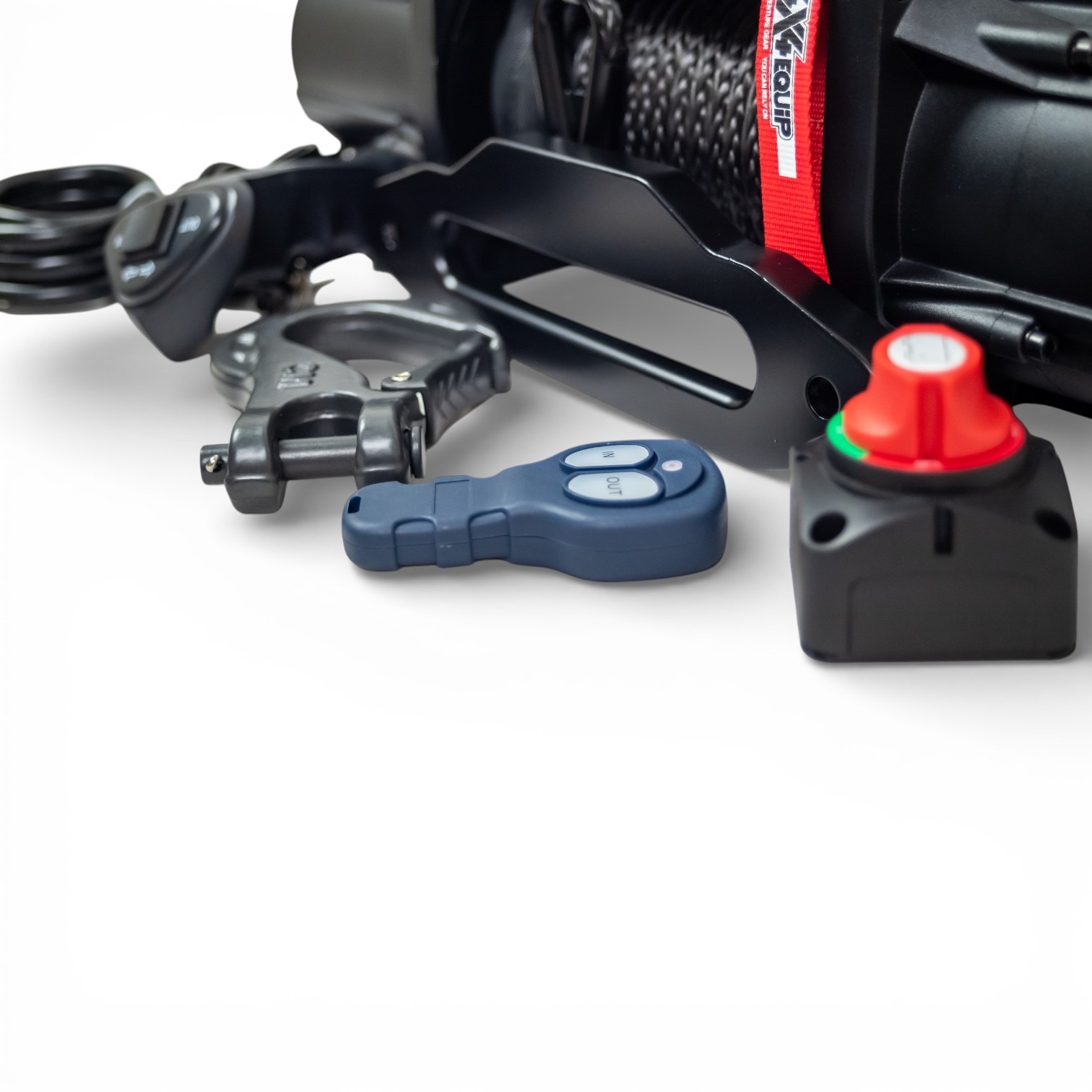 Winch 9500lbs + Synthetic cable + Cut off - Image 5