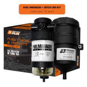 Fuel Manager Pre-Filter + Catch Can Kit LAND CRUISER 70