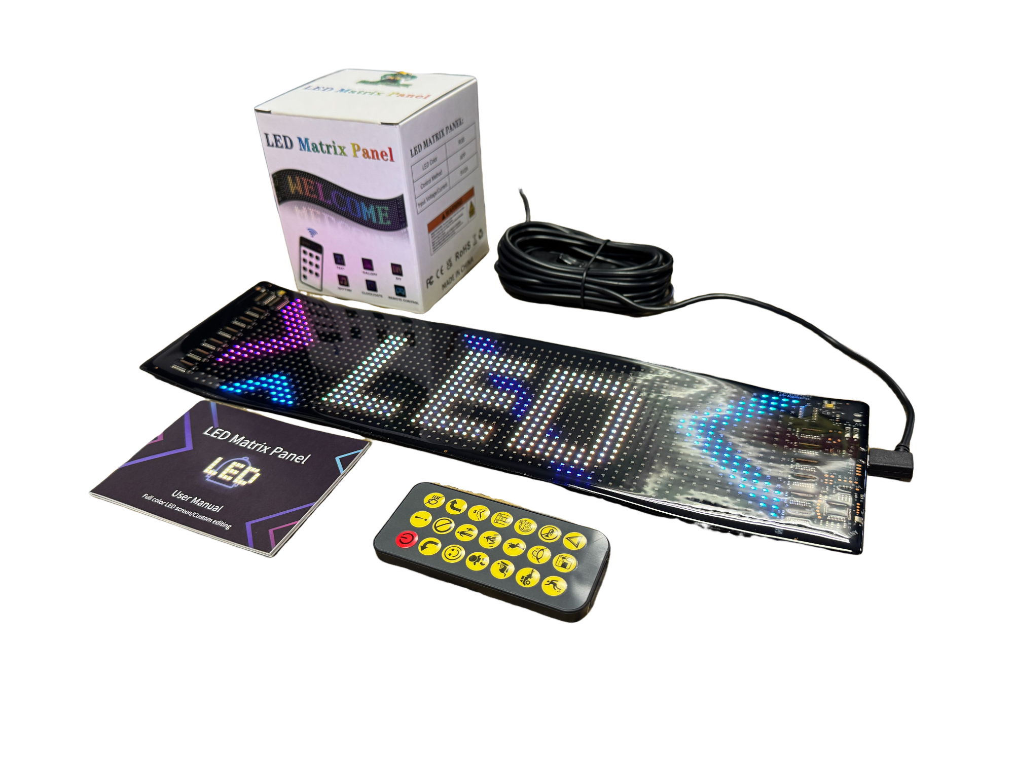 LED Matrix Panel 120x595mm