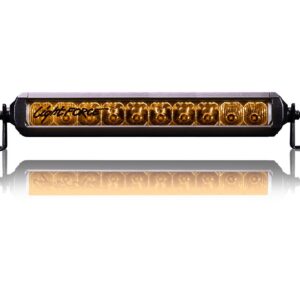 10" Single Row Viper Amber LED Light Bar