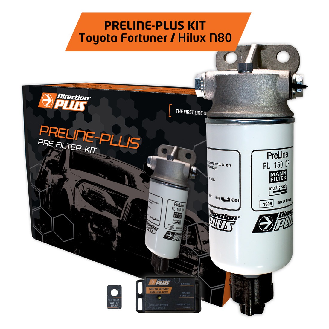 PreLine-Plus Pre-Filter Kit HILUX / FORTUNER