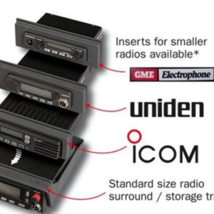 R/Console Insert (Uniden) 126 x 37